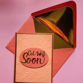 Get well soon handmade card